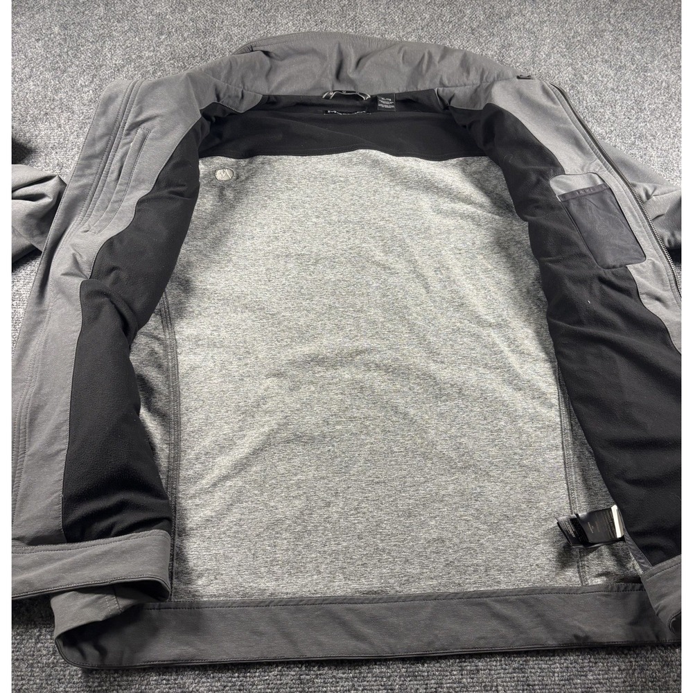 Marmot Mens Windbreaker‎ Jacket Size XL  Gray Zip Up Lined Embroidered Logo - Picture 8 of 11